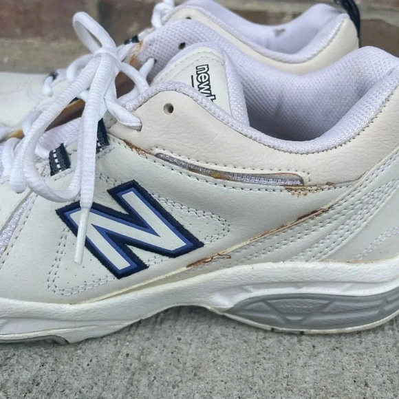 New Balance Shoes Womens Size 10 608V3 White Walking Comfort Lace Up WX608V3W - Picture 3 of 8